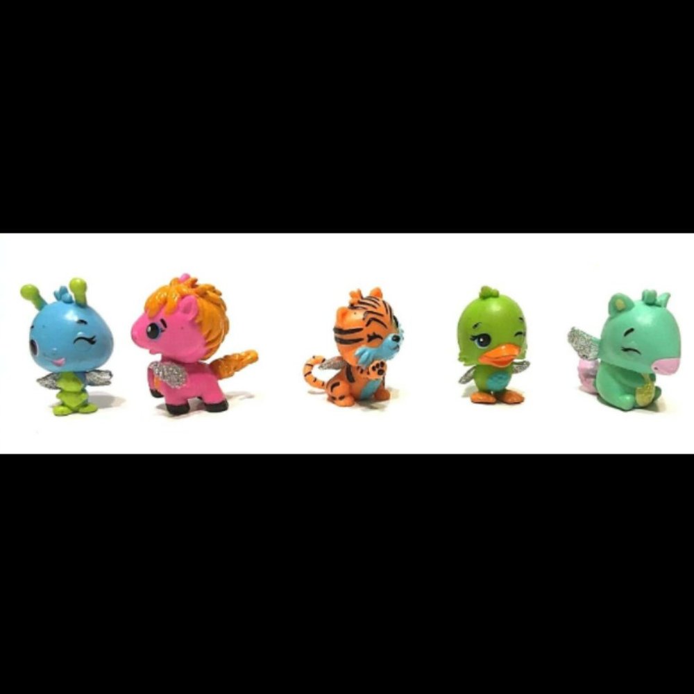 SML Hatchimals Lot of 5 Mini Wings Glitter